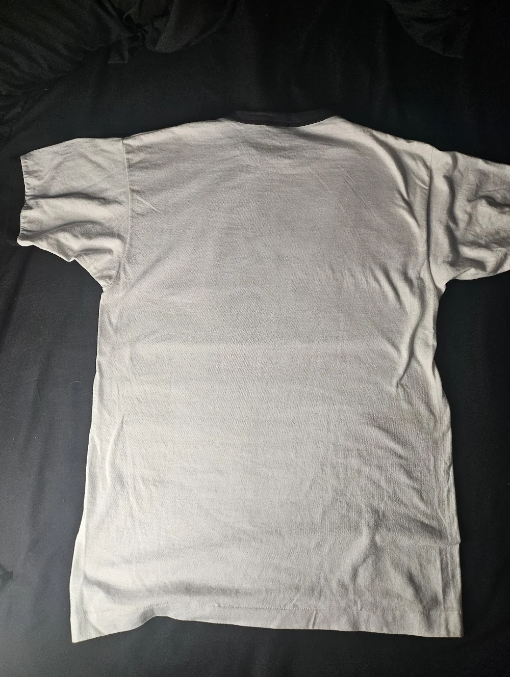 Champion White Ringer Tee with Red CMSU Peanuts Snoopy Tennis Ace Graphic - Picture 3 of 4